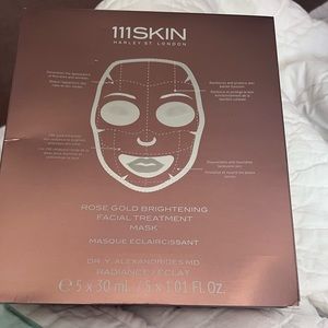 111skin rose gold brightening facial treatment mask